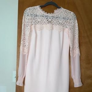 Kenzie baby pink brand new dress with lace detail